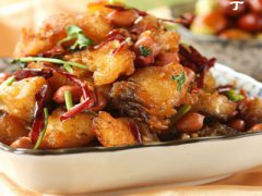 醋熘草鱼丁(图文)