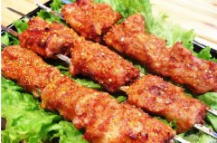 自家油炸版羊肉串