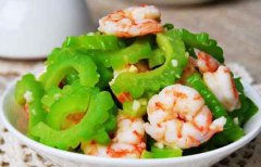 苦瓜炒虾仁的做法