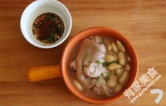 白芸豆炖猪蹄汤