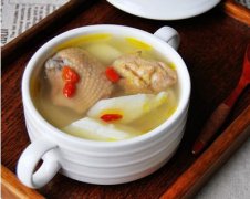 山药炖乌鸡