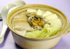 豆腐煮大白菜